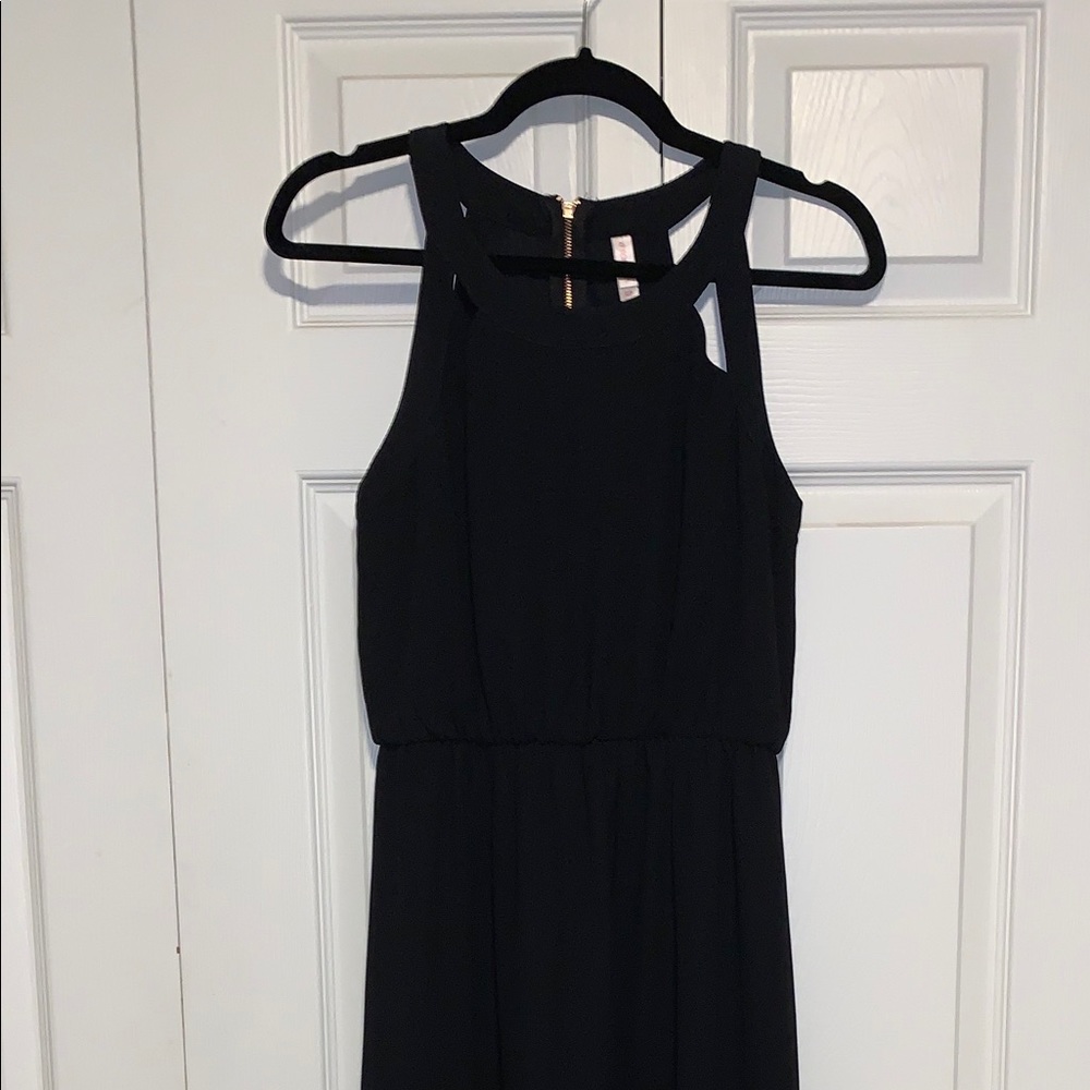 Dressy Black Maxi Dress